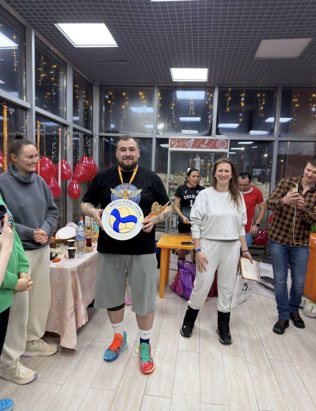 Награждение участников турнира