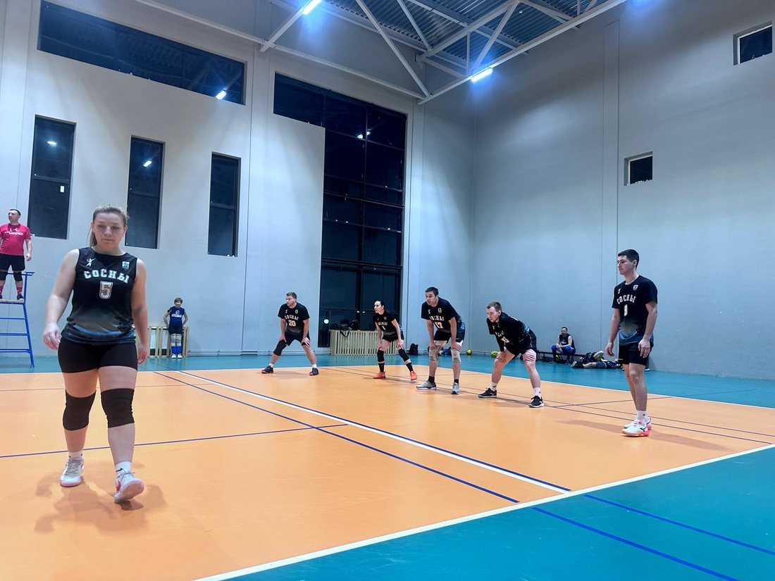 Игра команды «Сосны» на Первенстве Жуковского